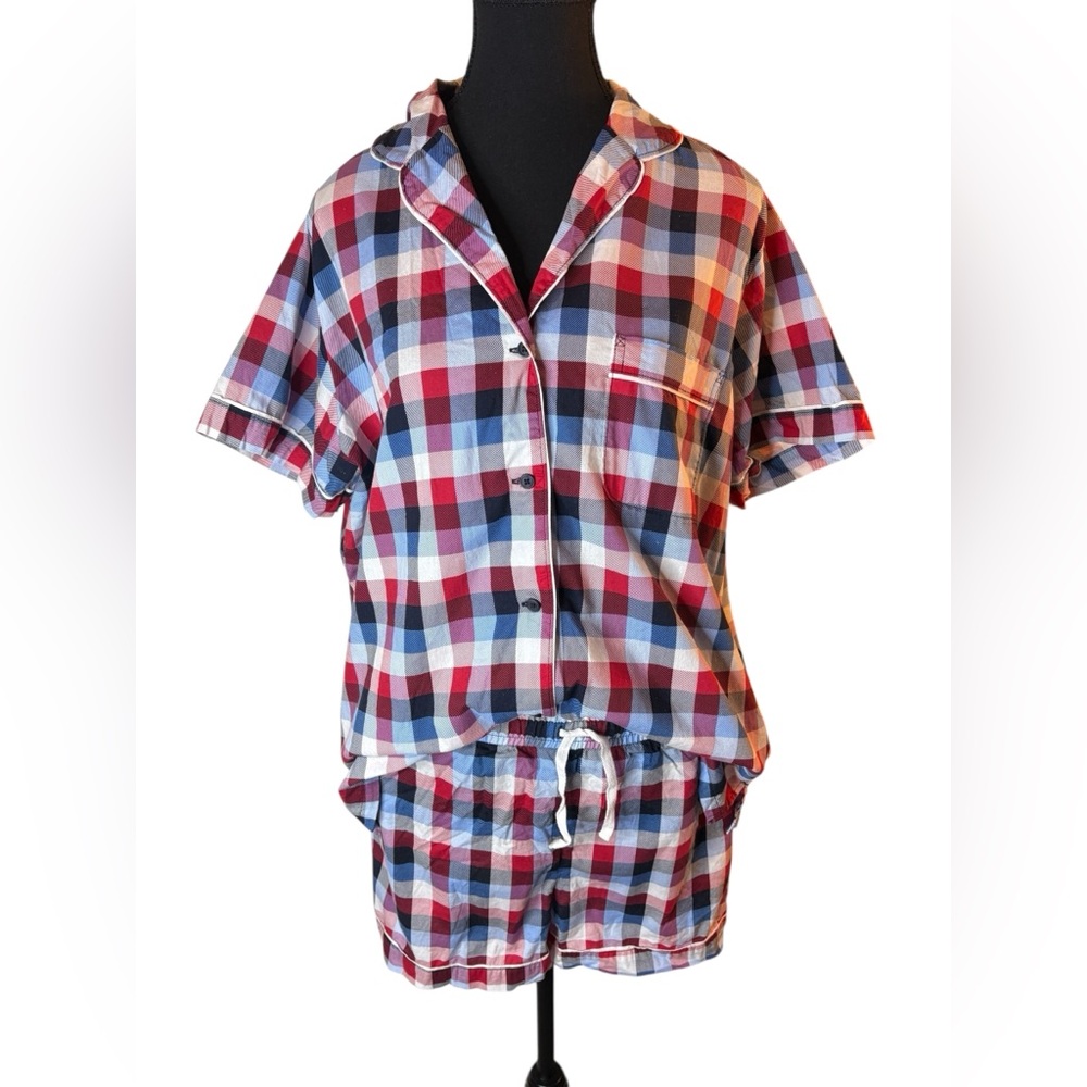 Vera Bradley Multicolor Plaid Pajama Set